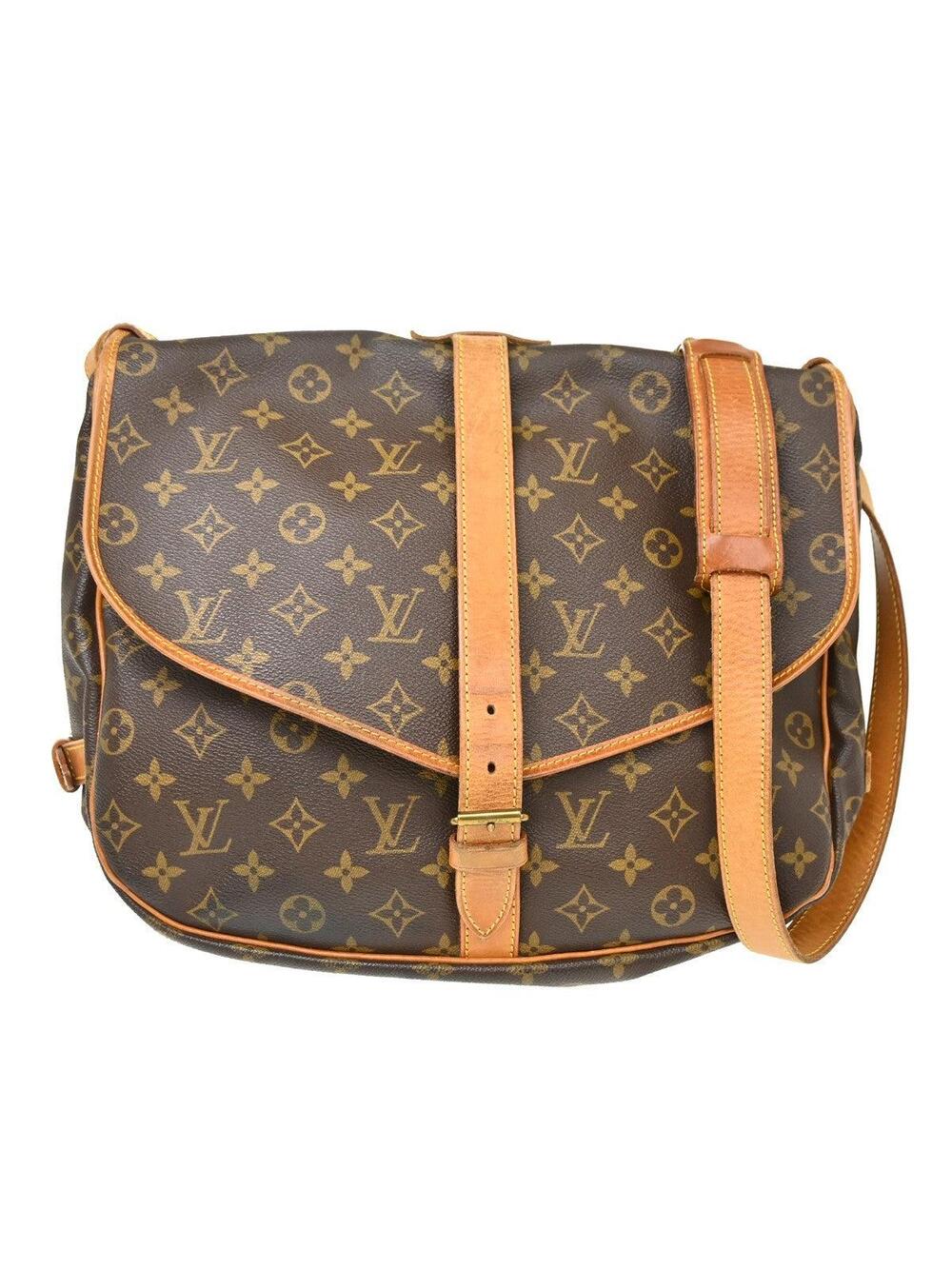 Louis Vuitton Saumur Handbag Canvas 43 #367265L80B